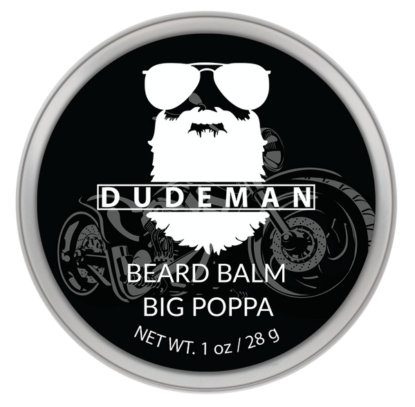 DUDEMAN Big Poppa Beard Balm