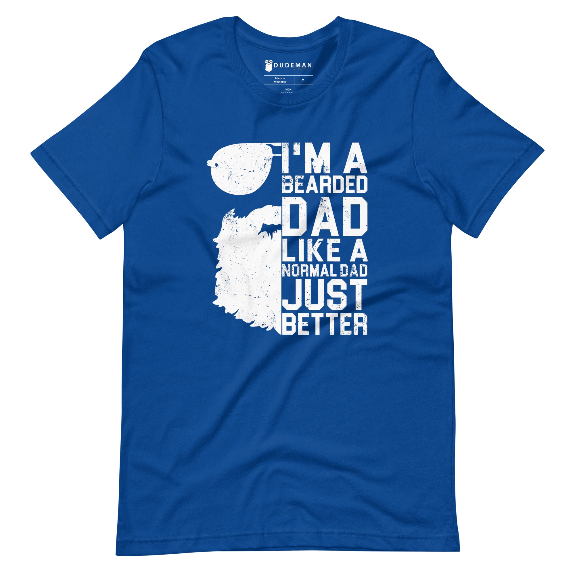 The Beard Dad Shirt White / Medium